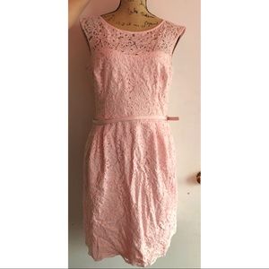 White house black market pink dress